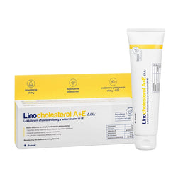 Ziołolek Linocholesterol A+E lekki krem cholesterolowy z witaminami A i E 80g