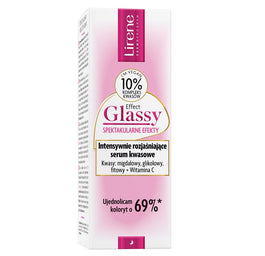 Lirene Effect Glassy intensywnie rozjaśniające serum kwasowe 30ml