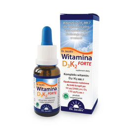 Dr Jacobs Witamina D3K2 Forte suplement diety w kroplach 20ml
