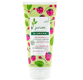 Klorane Junior 2-in-1 Shower Gel żel pod prysznic do ciała i włosów Malina 200ml