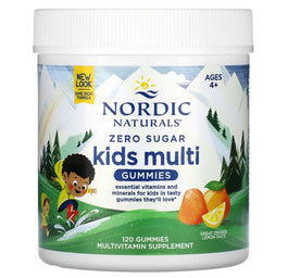 Nordic Naturals Zero Sugar Kids Multi Gummies suplement diety dla dzieci 120 żelek bez cukru