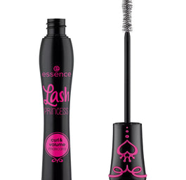 Essence Lash Princess Curl & Volume Mascara pogrubiająco-podkręcający tusz do rzęs Black 12ml