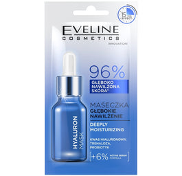 Eveline Cosmetics Hyaluron Mask maseczka głębokie nawilżenie 8ml