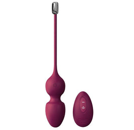 Marc Dorcel Love Balls wibrujące kulki gejszy sterowane pilotem Plum