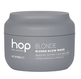 MONTIBELLO Hop Blonde Glow Mask rozświetlająca maska do włosów rozjaśnianych i blond 200ml