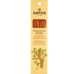 Sattva Natural Indian Incense naturalne indyjskie kadzidełko Olibanum Arabia 15szt
