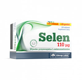 Olimp Labs Selen 110 µg suplement diety 120 tabletek