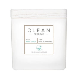 Clean Reserve Warm Cotton sojowa świeca zapachowa 227g