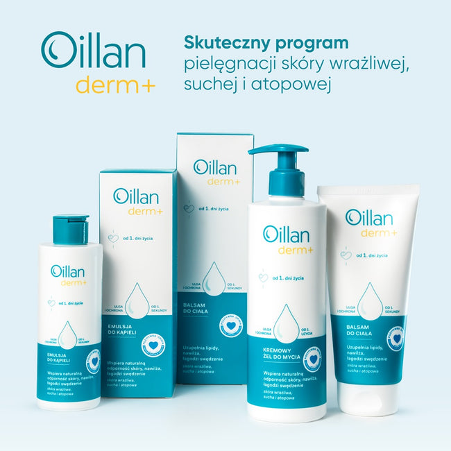 Oillan Derm+ szampon kreatolityczny 180ml