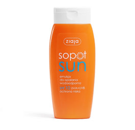 Ziaja Sopot Sun emulsja do opalania wodoodporna SPF10 150ml