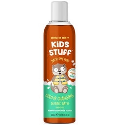 Kids Stuff Colour Changing Bubble Bath magiczny płyn do kąpieli zmieniający kolor wody z pomarańczowej na zieloną 300ml