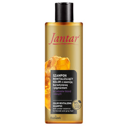 Farmona Jantar szampon rewitalizujący kolor z esencją bursztynową i pigmentem do włosów blond i siwych 300ml