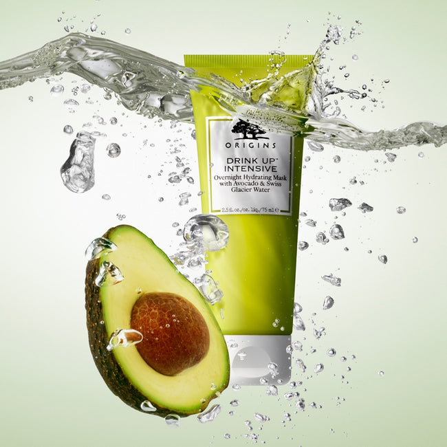 Origins Drink Up Intensive™ Overnight Hydrating Mask With Avocado & Hyaluronic Acid maska nawilżająca na noc 75ml