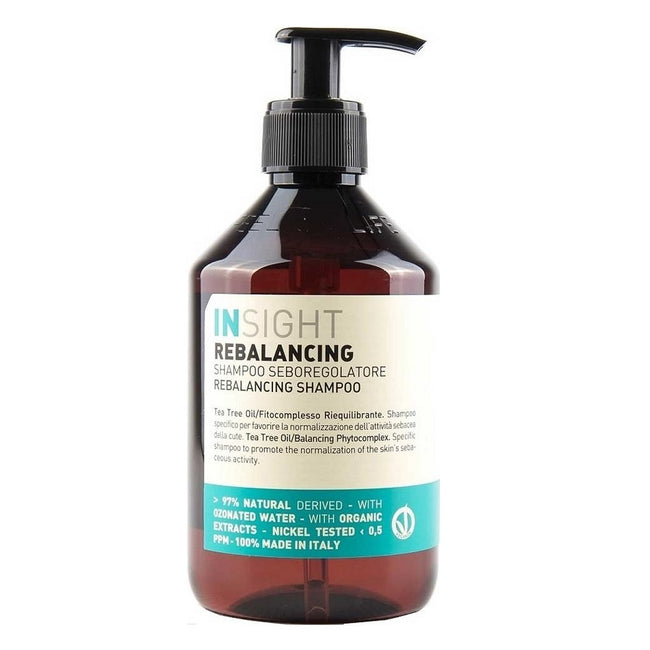 INSIGHT Rebalancing szampon do przetłuszczającej się skóry głowy 400ml