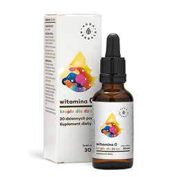 Aura Herbals Witamina C dla dzieci suplement diety w kroplach 30ml