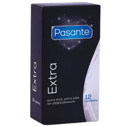 Pasante Extra prezerwatywy z dodatkowym lubrykantem 12szt