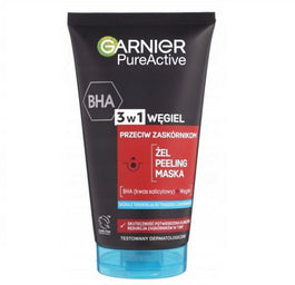 Garnier Czysta Skóra Aktywny Węgiel żel myjący do twarzy 3w1 150ml