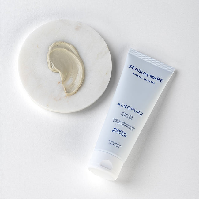 Sensum Mare Algopure oczyszczająca maseczka glinkowo-prebiotyczna do twarzy 70ml