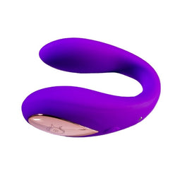 B-Series Smart Double Fun App Controlled Massager masażer sterowany aplikacją Purple