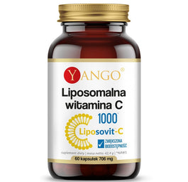 Yango Liposomalna witamina C suplement diety 60 kapsułek