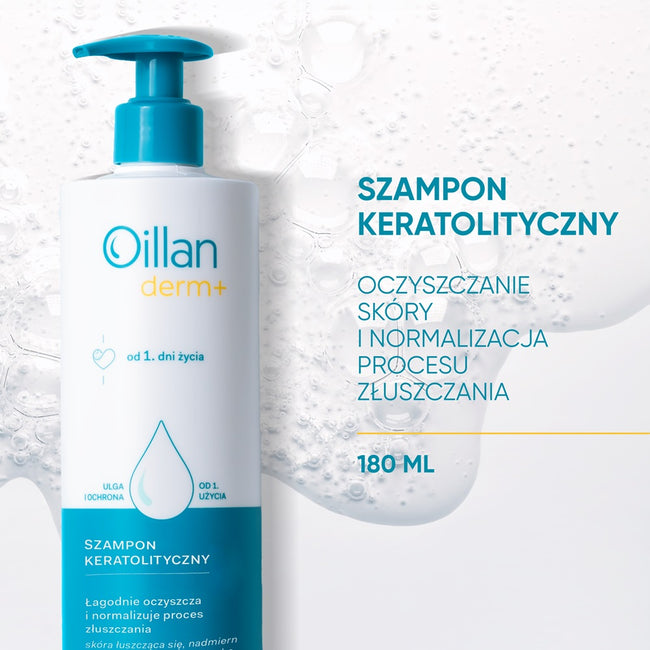 Oillan Derm+ szampon kreatolityczny 180ml