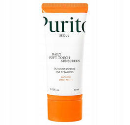 PURITO Seoul Daily Soft Touch Sunscreen SPF50+ PA++++ krem przeciwsłoneczny z ceramidami 60ml
