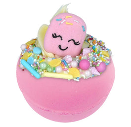 Bomb Cosmetics Ice Dream Bath Blaster musująca kula do kąpieli 160g