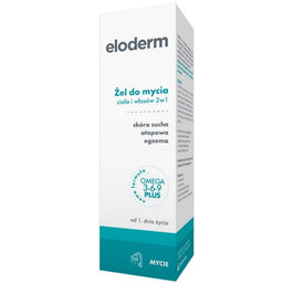 Eloderm Żel do mycia ciała i włosów 2w1 200ml