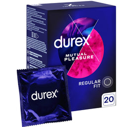 Durex Mutual Pleasure prezerwatywy z wypustkami opóźniające wytrysk 20szt