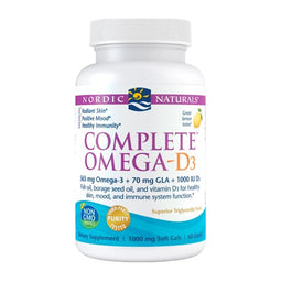 Nordic Naturals Complete Omega-D3 suplement diety 60 kapsułek