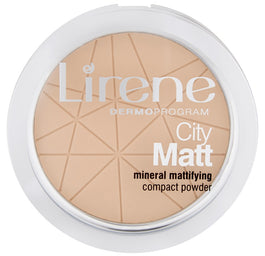 Lirene City Matt Mineral Mattifying Compact Powder mineralny puder matujący