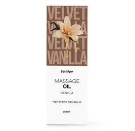 Satisfyer High-Quality Massage Oil olejek do masażu Vanilla 250ml