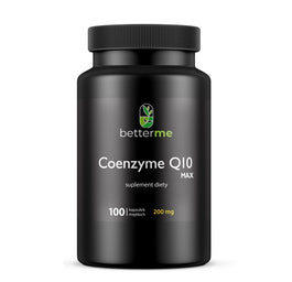 BetterMe Coenzyme Q10 MAX 200mg w oleju lnianym suplement diety 100 kapsułek