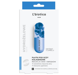 L'biotica Płatki pod oczy redukcja cieni i obrzęków 3 pary