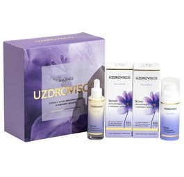 UZDROVISCO Balance zestaw krem normalizujący 50ml + serum normalizujące 30ml