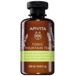 Apivita Tonic Mountain Tea Shower Gel tonizujący żel pod prysznic z górską herbatą i olejkami eterycznymi 250ml