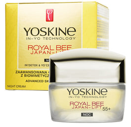 Yoskine Royal Bee Japan-Lift przeciwzmarszczkowy krem do twarzy na noc 55+ 50ml