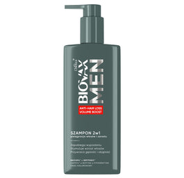 BIOVAX Men Anti-Hair Loss Volume Boost szampon 2w1 pielęgnacja włosów i zarostu 200ml