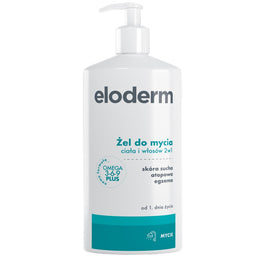 Eloderm Żel do mycia ciała i włosów 2w1 400ml