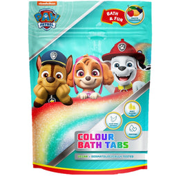 Paw Patrol Colour Bath Tabs barwinki koloryzujące do kąpieli 144g
