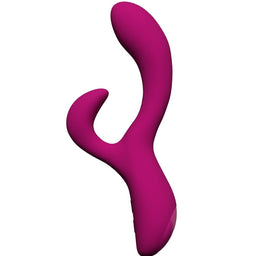 Blush Quinn Rabbit Vibrator podgrzewany podwójny wibrator Burgundy