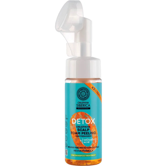Natura Siberica Oblepikha Detox peeling w piance do skóry głowy 150ml