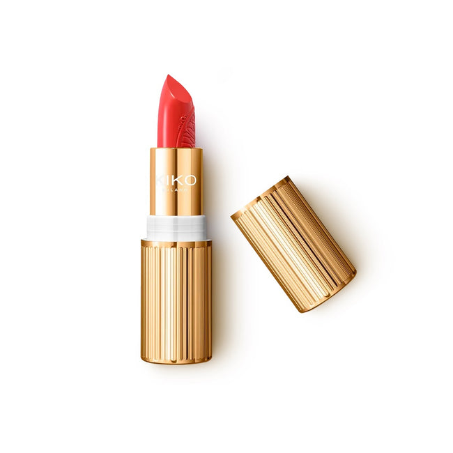 KIKO Milano Juicy Fizz Gleam & Care Lipstick kremowa odżywcza pomadka z filtrem SPF30
