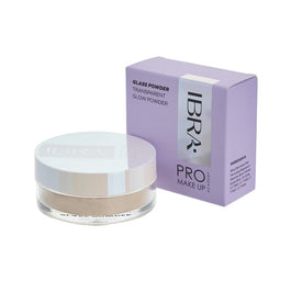Ibra Glass Powder rozświetlający puder transparentny