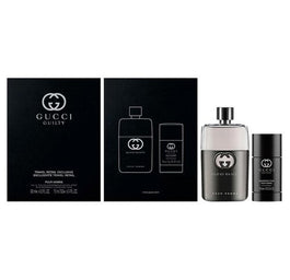 Gucci Guilty Pour Homme zestaw woda toaletowa spray 90ml + dezodorant sztyft 75ml