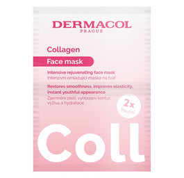 Dermacol Collagen Intensive Rejuvenating Mask intensywnie odmładzająca maseczka kolagenowa 2x8g