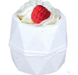 Bomb Cosmetics White Raspberry Bath Blaster musująca kula do kąpieli 160g