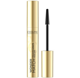 Eveline Cosmetics Wonder Match pogrubiająco-wydłużający tusz do rzęs Black 7ml