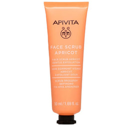 Apivita Face Scrub Apricot delikatny peeling do twarzy z Morelą 50ml