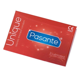 Pasante Unique ultra cienkie prezerwatywy bezlateksowe dla alergików 3szt